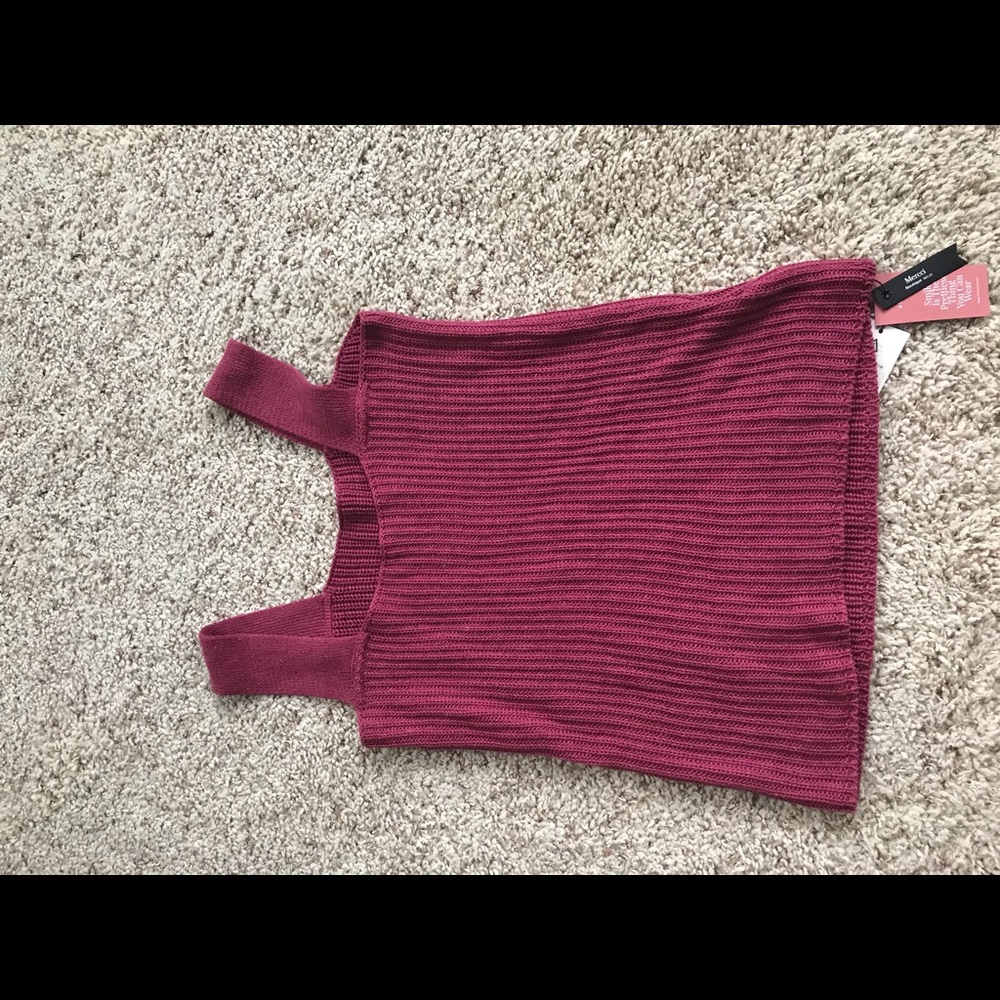 mercci boutique New knit tank top